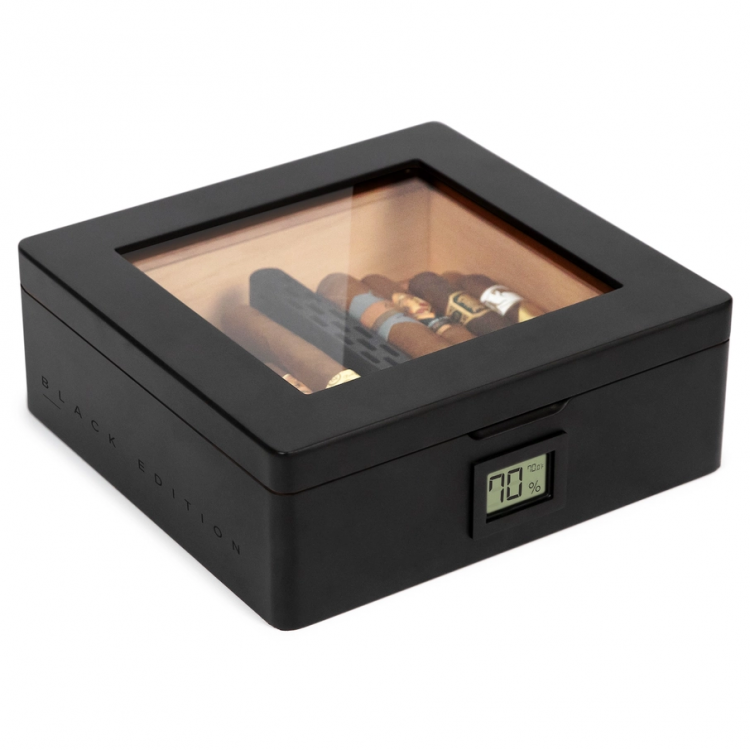 MAG HUMIDOR PRETO MATE