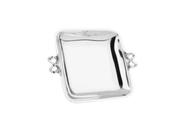 BOMBONIER QUADRADO SILVER PLATED